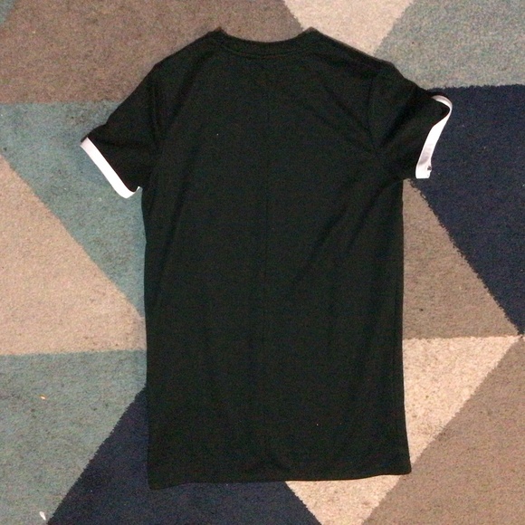 Green Knitted T-shirt Dress - Picture 1 of 8